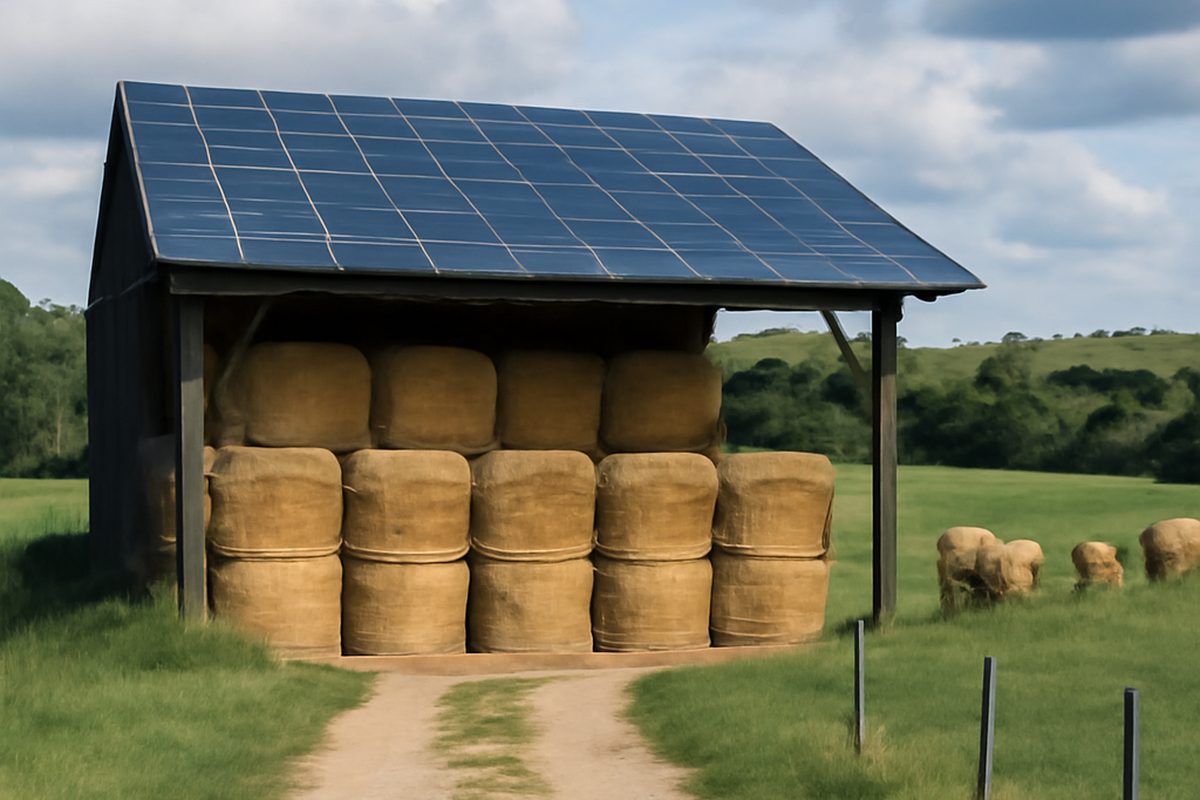 Hangar agricole ferme